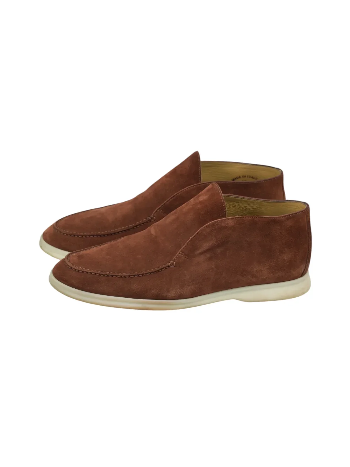 Loro Piana Open Walk, suede, brown whiskey
