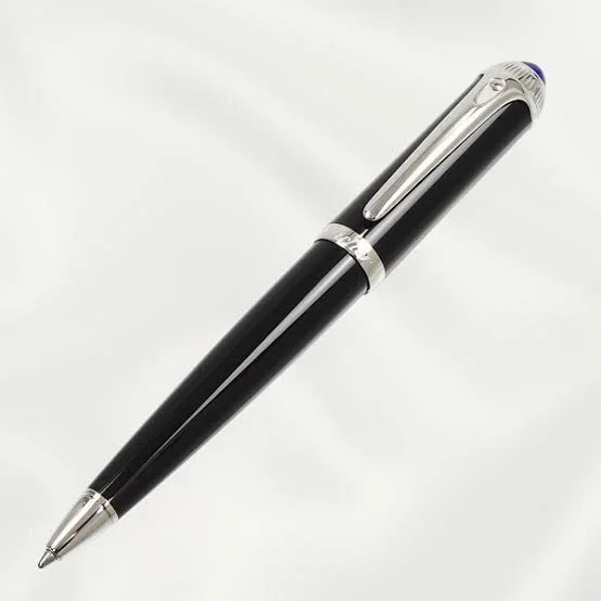 Cartier Roadster, black with blue stone