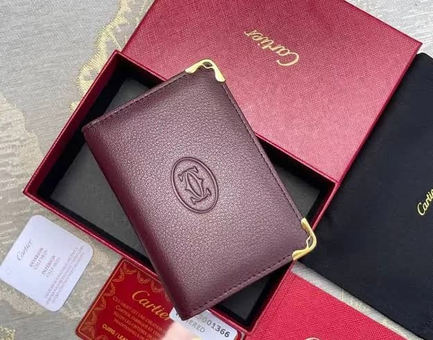 Cartier Bifold card holder, calf