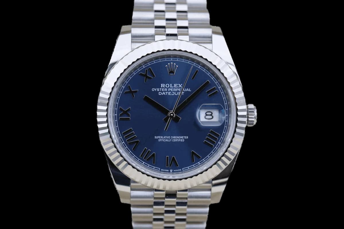 Rolex Datejust 41, blue dial