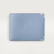 Cartier Card holder, blue and grey