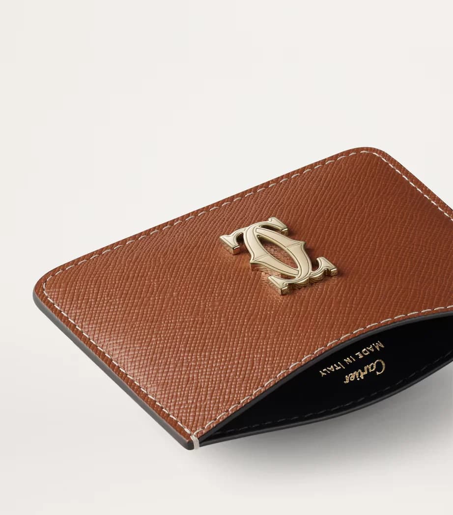 Cartier Wallet, tan calf