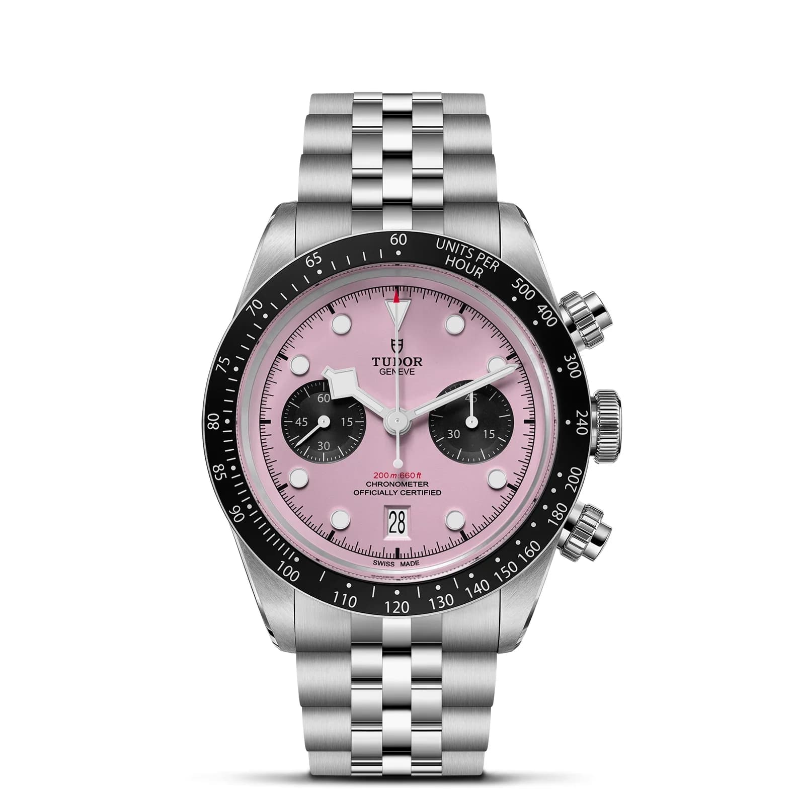 Tudor 41 mm, pink